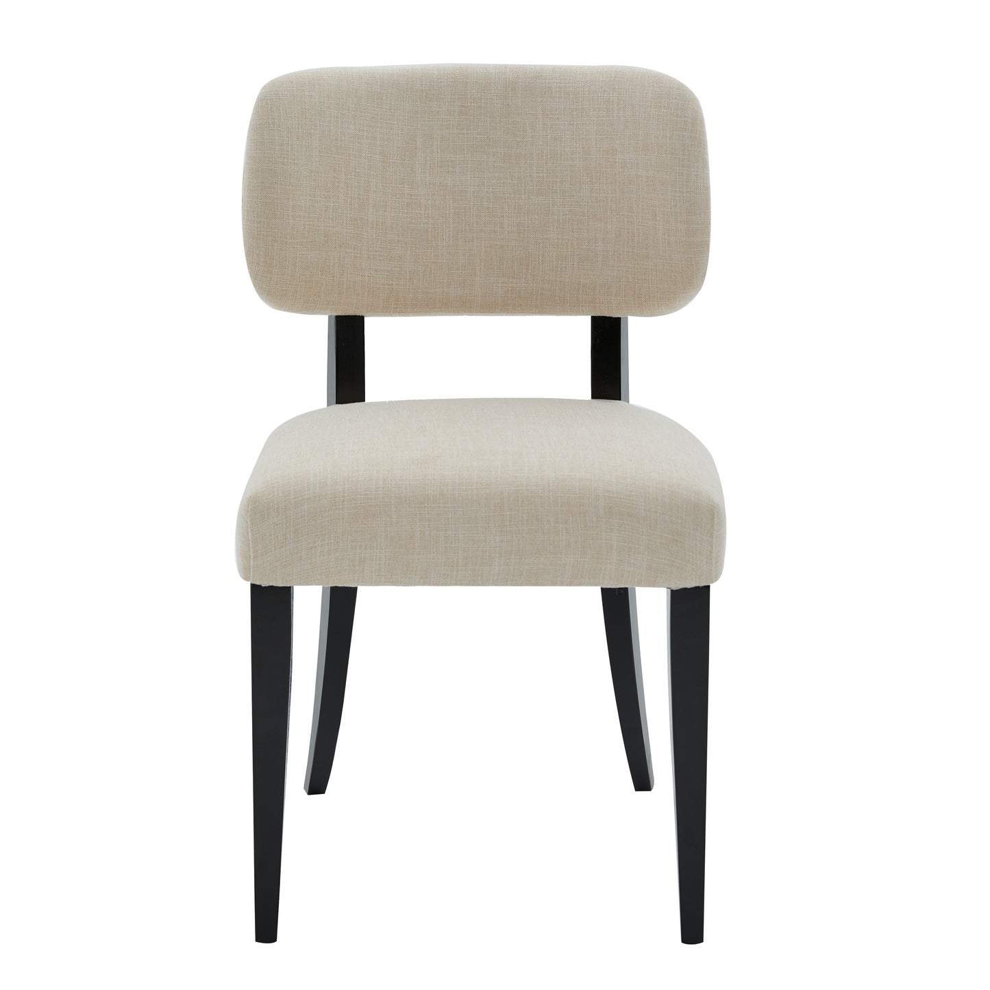 Modern Upholstered Dining Chairs Set of 2 - Cream