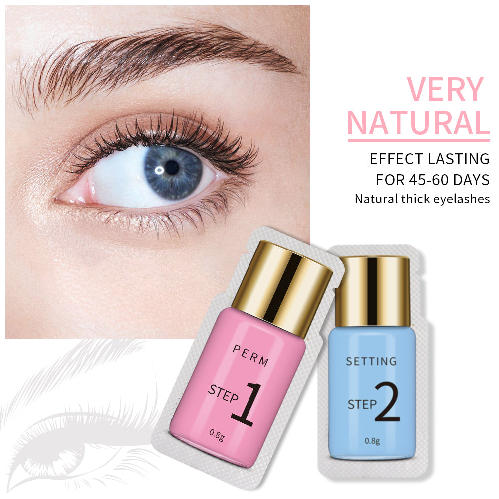 10 Pairs Eyelash Lift Perming Lotion Set - Professional Lash Lift Kit