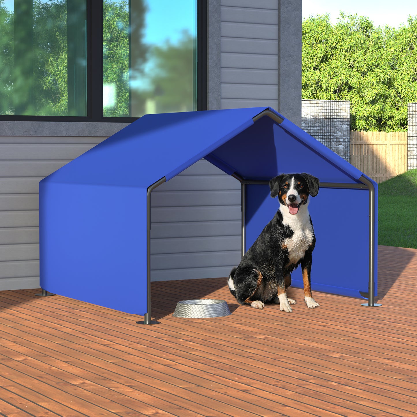 Outdoor Dog Shelter Tent Waterproof Sun Protection for Small Medium Dogs