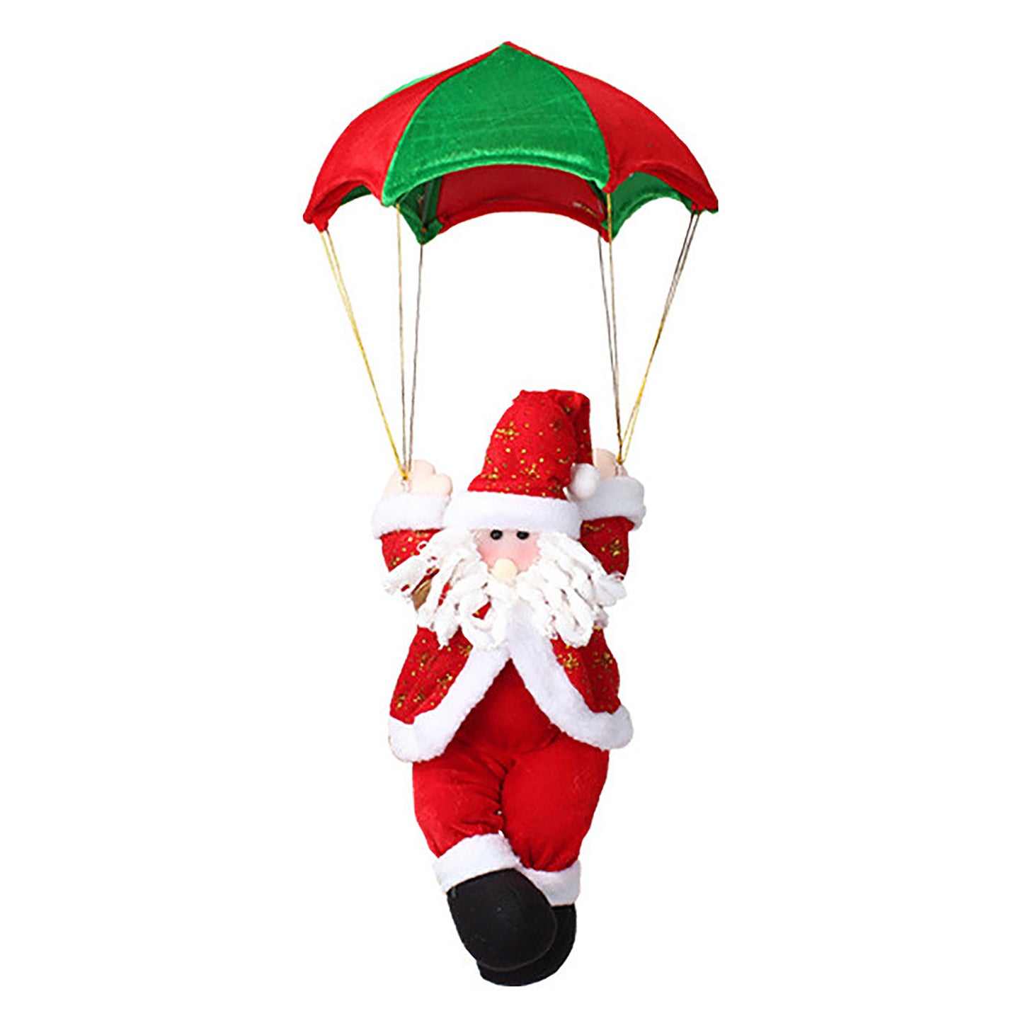 Parachute Santa Ornament - Fun Holiday Decoration for Home