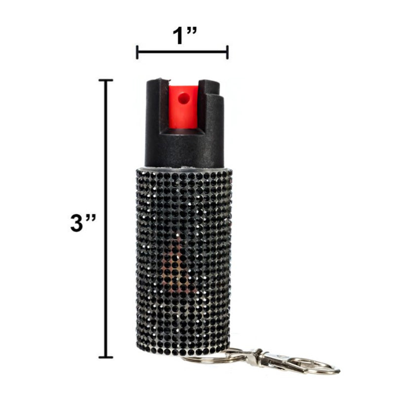 Self Defense Pepper Spray - 2 Pack with Keyring Clip