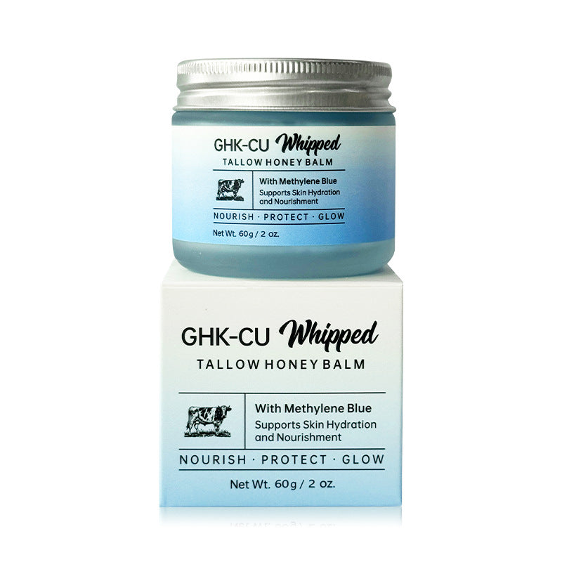 Grass-Fed Tallow Facial Balm with GHK-Cu Copper Peptide