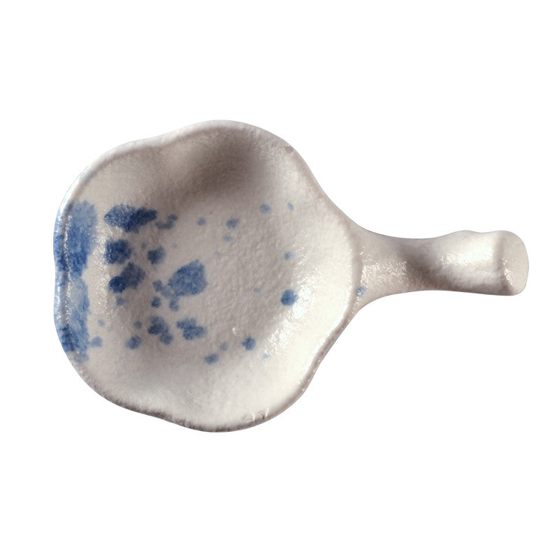Japanese Chopstick Holder Saucer - Ceramic Tableware for Kitchen & Dining
