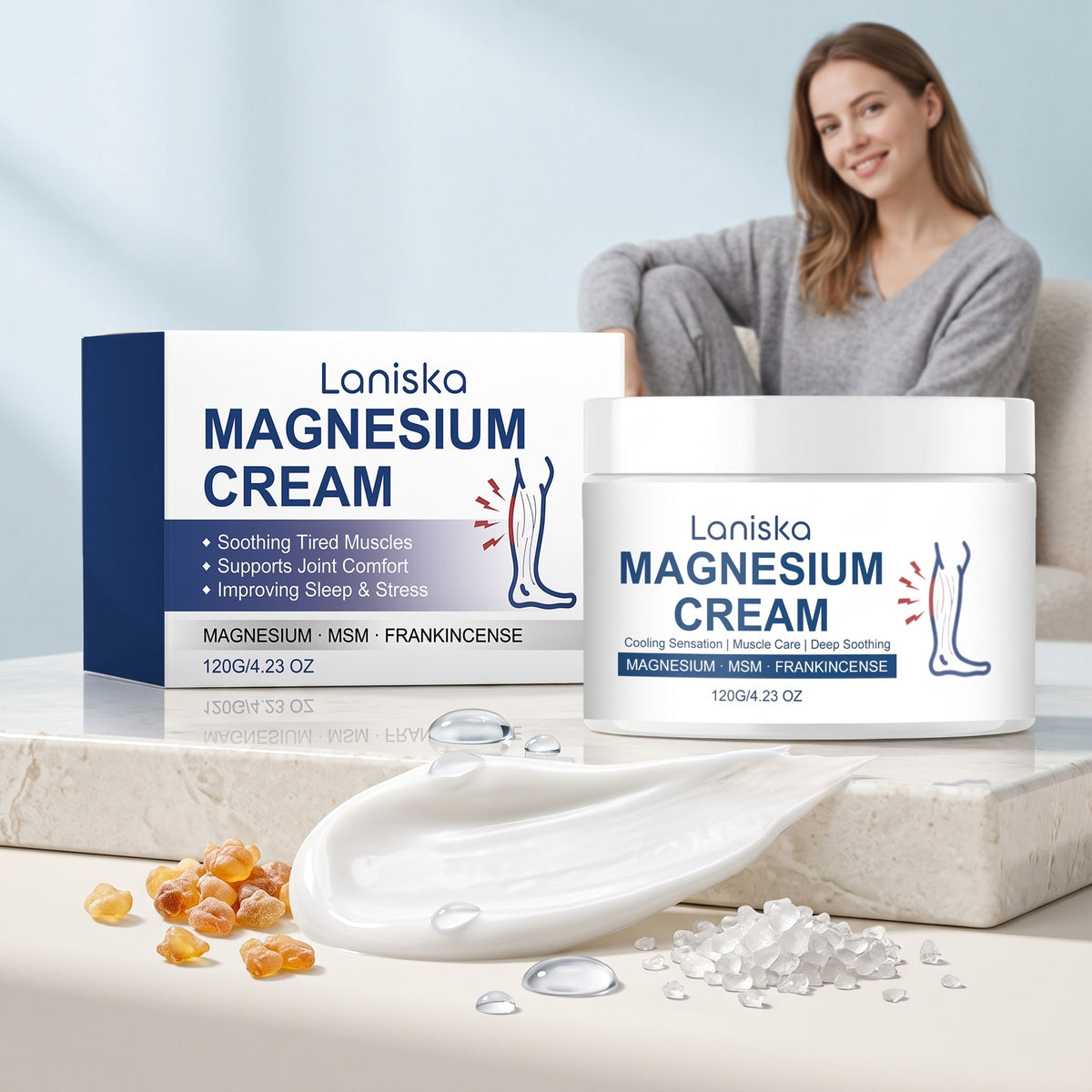 Magnesium Cream for Joint Relief - 120g