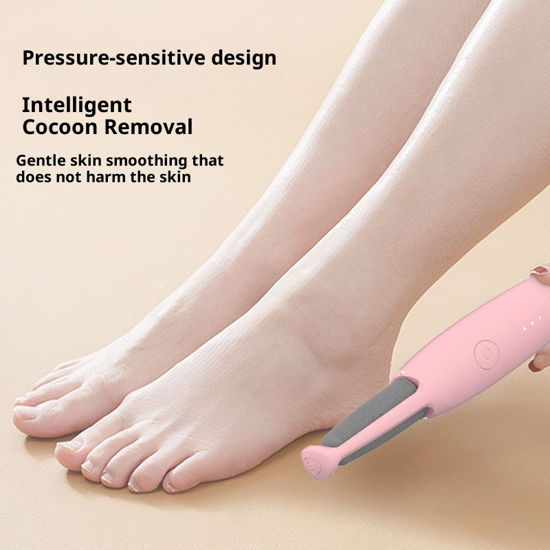 Rechargeable Electric Foot Grinder Heel Callus Remover Pedicure Skin Exfoliator