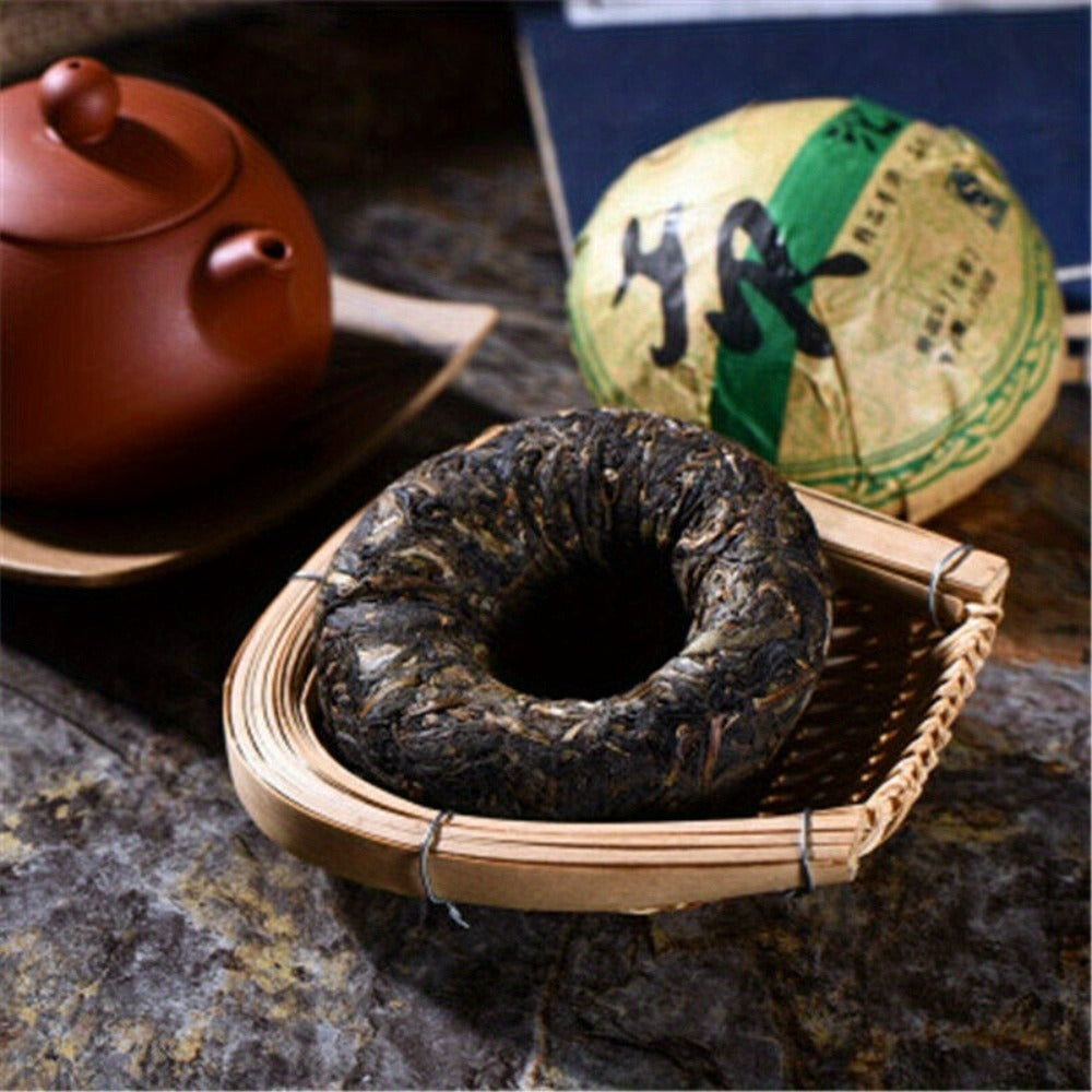 Yunnan Raw Pu-erh Tea - Traditional Loose Leaf Green Tea, 50g