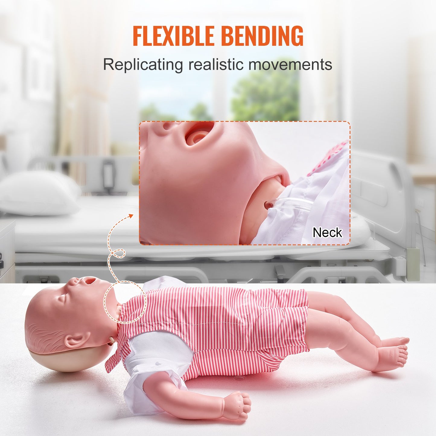 Infant Airway Obstruction Training Manikin - CPR Simulation Model