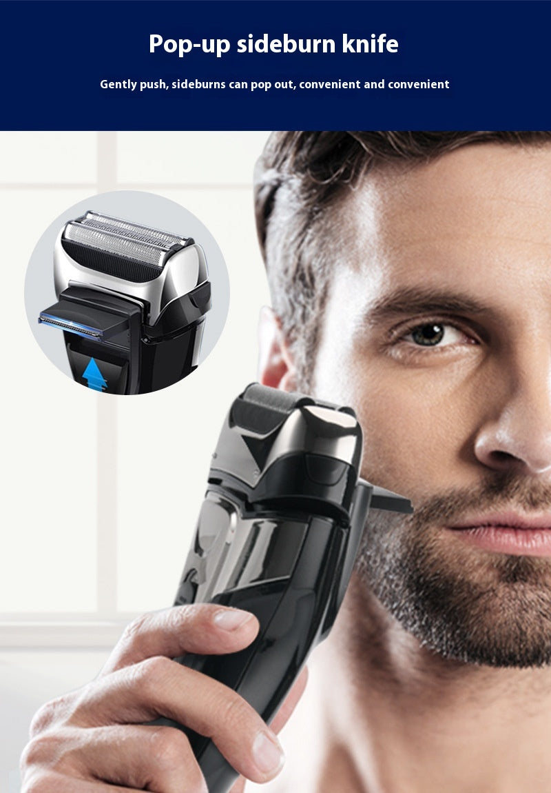 Electric Shaver with LED Display - Rechargeable