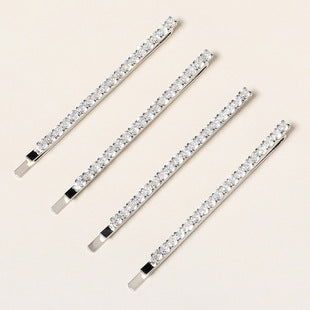 Rhinestone Hairpin Headdress for Women - Elegant Hair Accessory