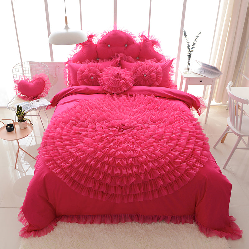 Cotton Princess Wind Bed Skirt - Multiple Sizes & Styles