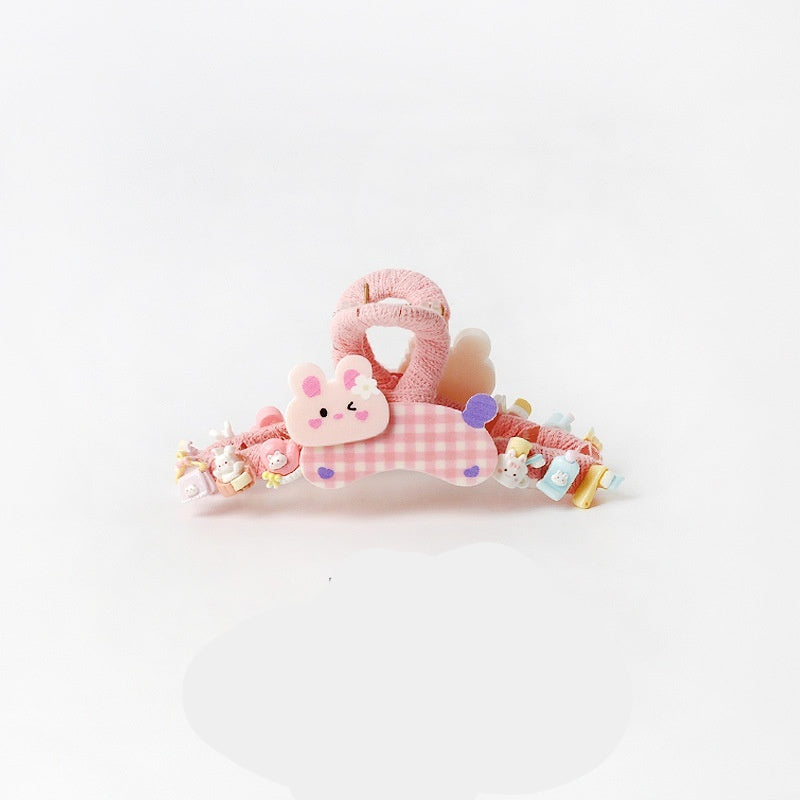Cute Cartoon Hair Clip - Resin Animal Design