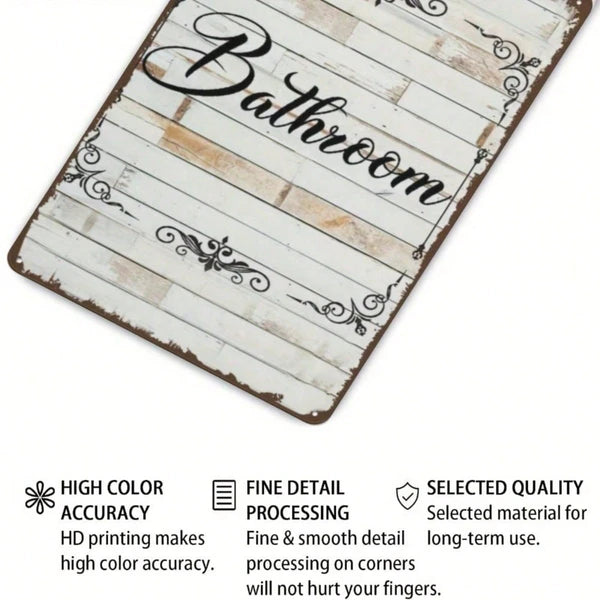 Metal Tin Wall Decoration - 20 cm x 20 cm