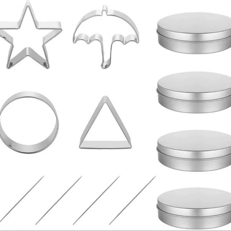 Cookie Cutter Set for Baking and Cake Decorating - Stainless Steel