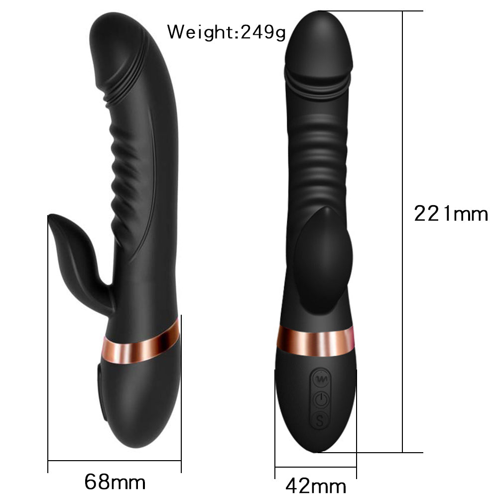 G-Spot Vibrator with Smart Heating - 2-in-1 Adult Toy