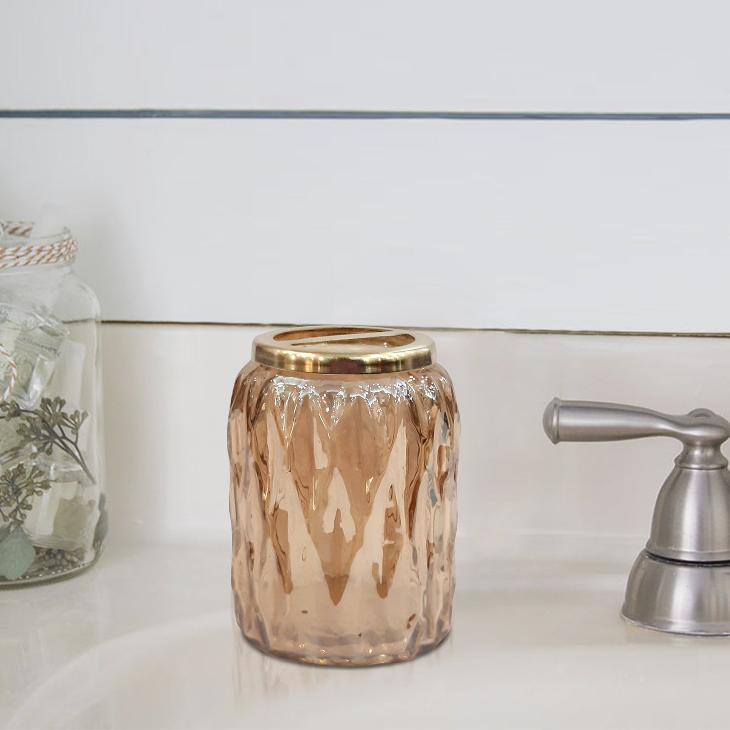 Toothbrush Holder Compact Multi Slot For Toothbrushes, Razors &