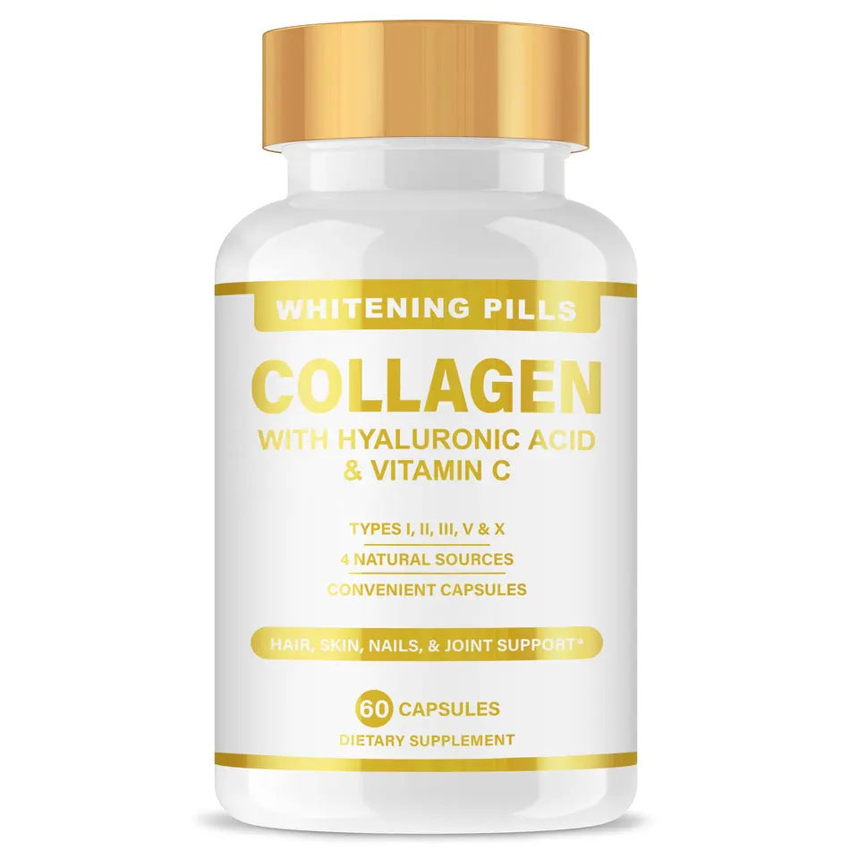 Collagen Capsules for Skin Hair & Joints - 60 Tablets