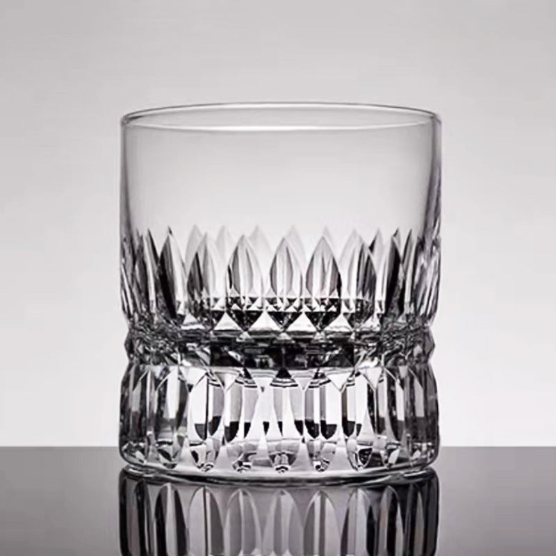 Wine Knot Handmade Carved Crystal Glass Drinkware - Multiple Variants