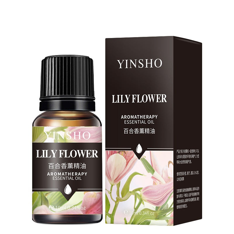 Water-Soluble Aromatherapy Oil for Sleep and Relaxation - Rose, Jasmine, Mint, White Tea & More