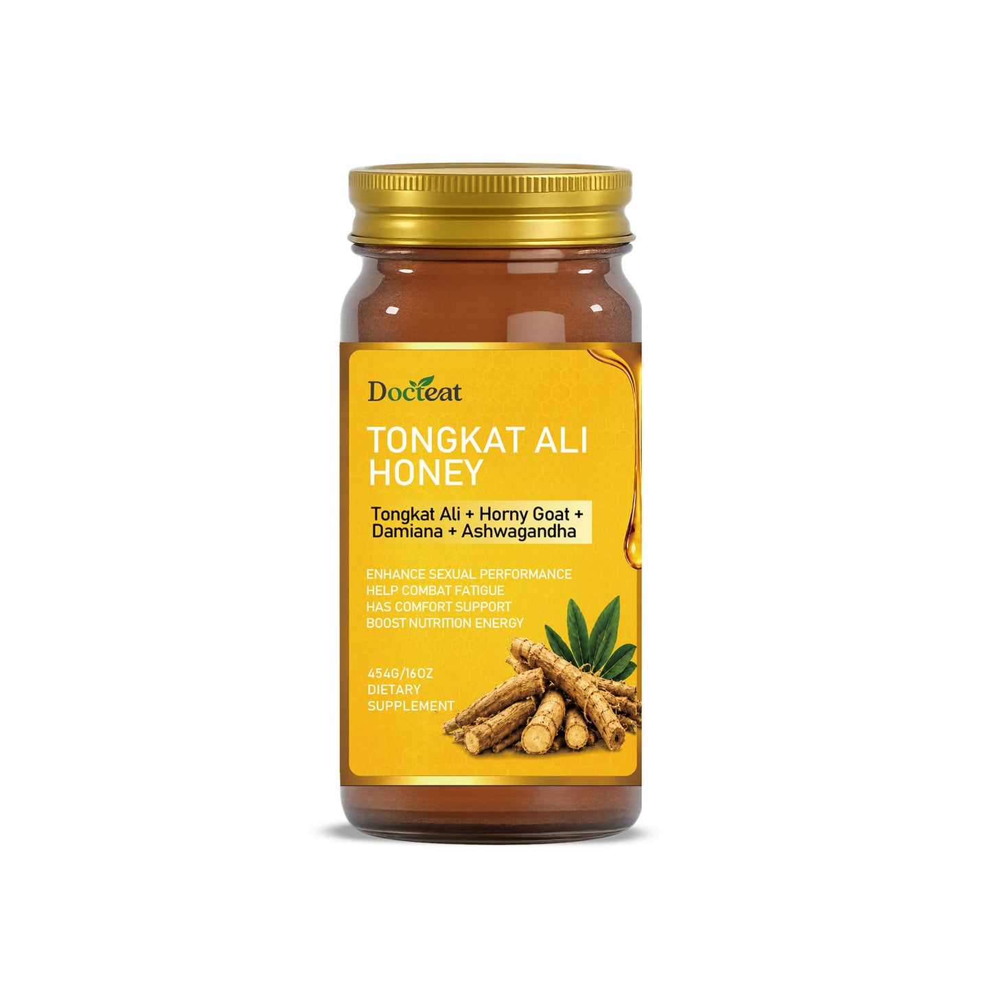 Herbal Dietary Supplement with Vitamins and Ginseng - 454g