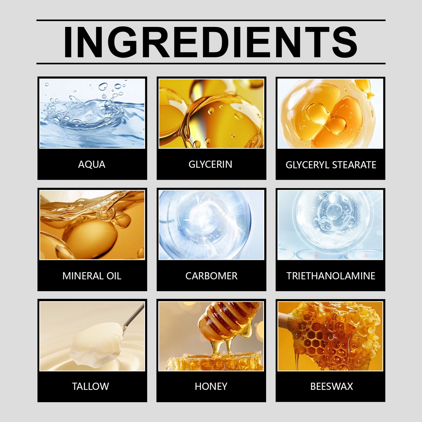 Tallow Honey Moisturizer for Face and Body - Deep Hydration & Repair