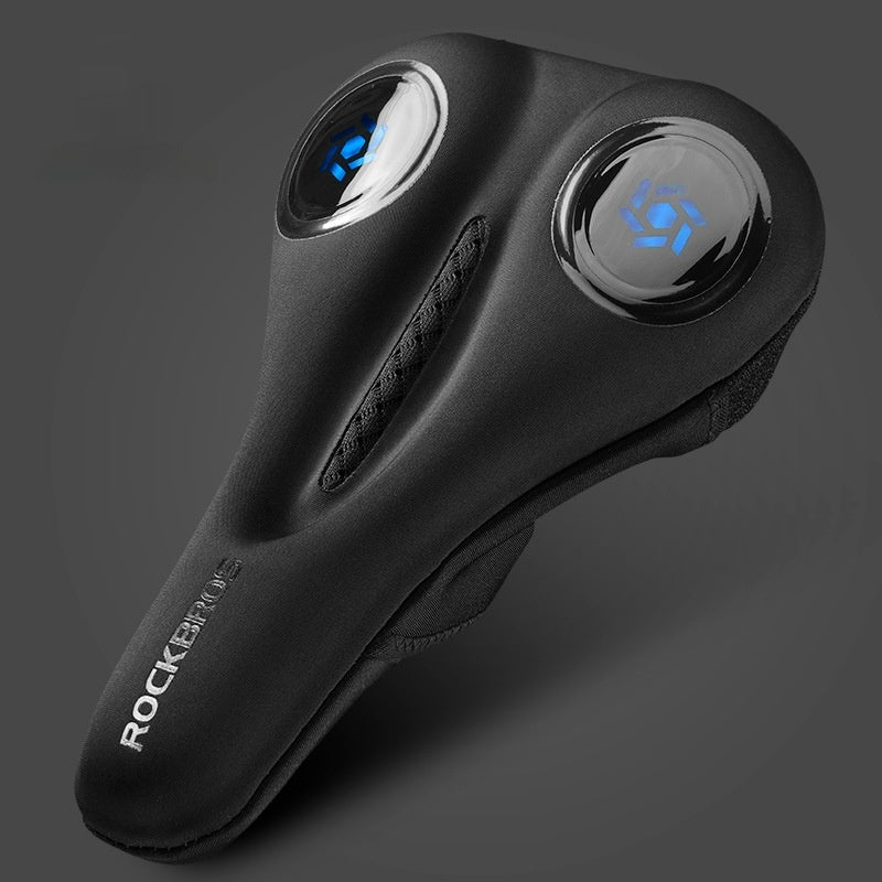Memory Foam Bicycle Seat Cover with Silicone Padding - Comfortable Fit