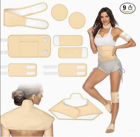 Leak Proof Oil Soft Hot Compress Conditioning Waist Belt