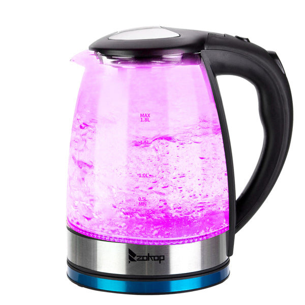 Electric Kettle 1.8L with Filter Screen & Stainless Steel Cover
