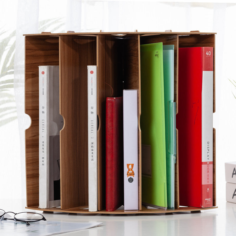 Office Document Storage Rack with 5 Shelves - Organizing & Filing Solution
