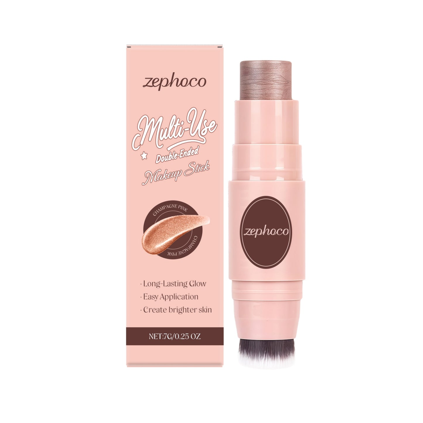 Multi Purpose Dual Head Makeup Stick for Face & Lip Application