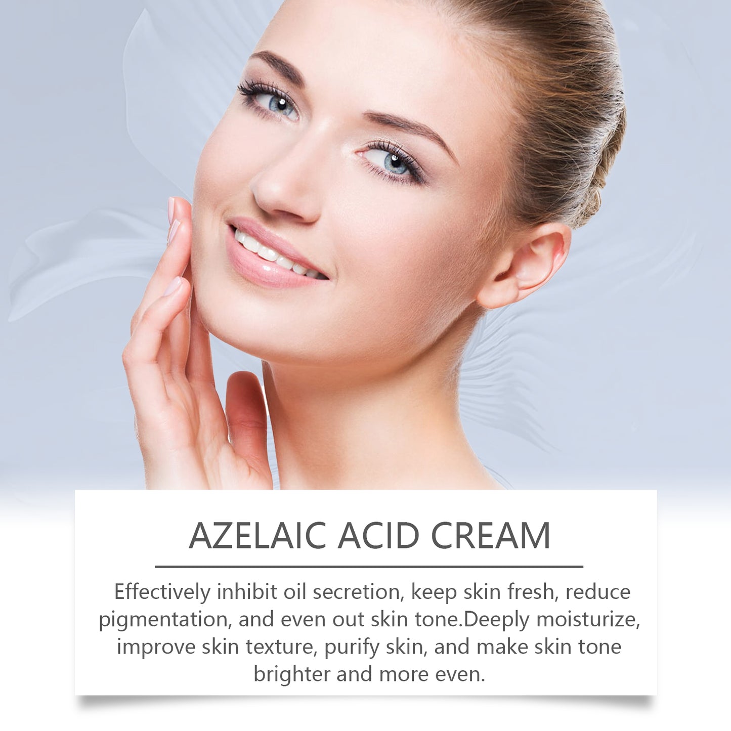 Azelaic Acid Brightening Face Cream - Moisturizing Skin Tone Corrector