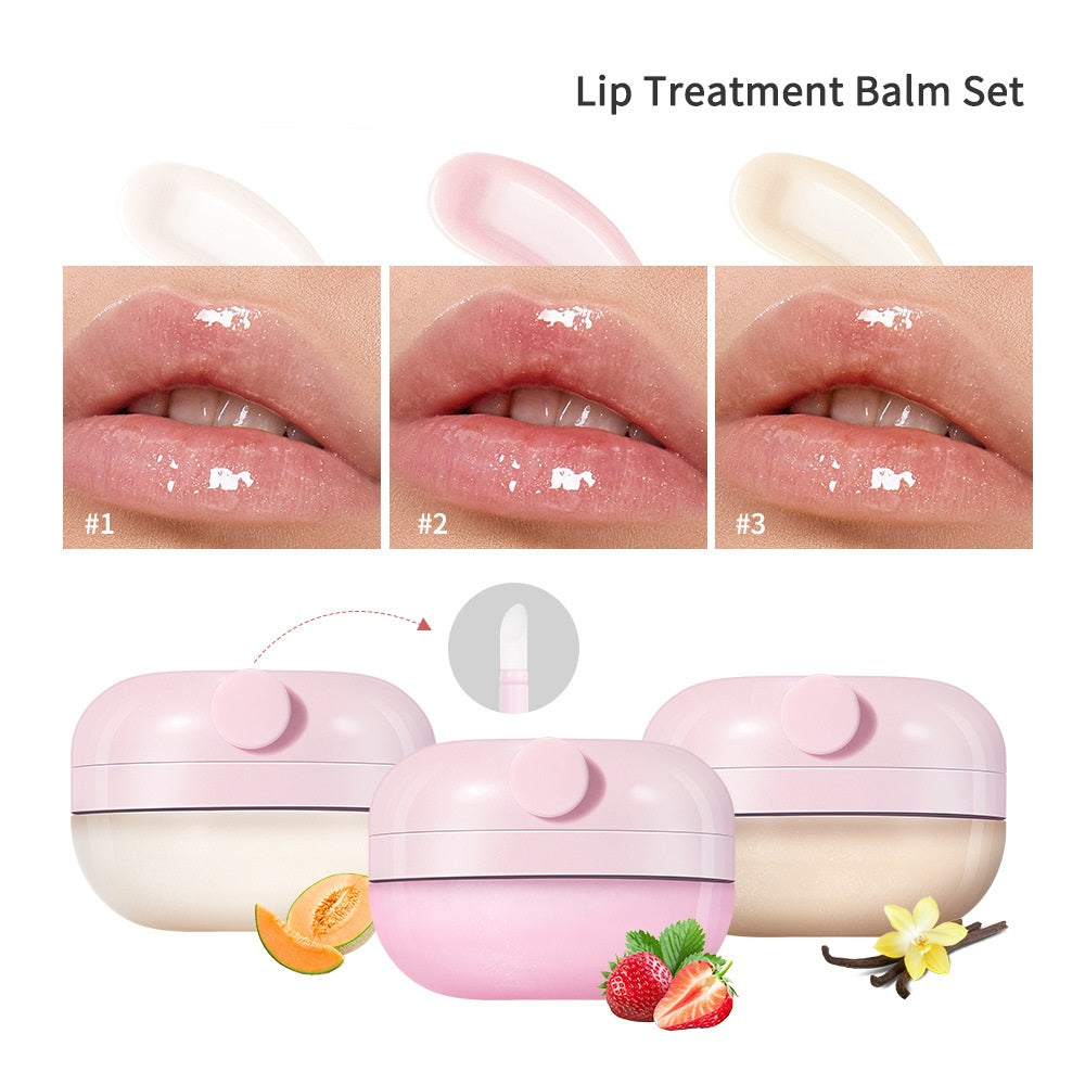 Hydrating Lip Care Set with Moisturizing Creams - Light Lip Lines Treatment
