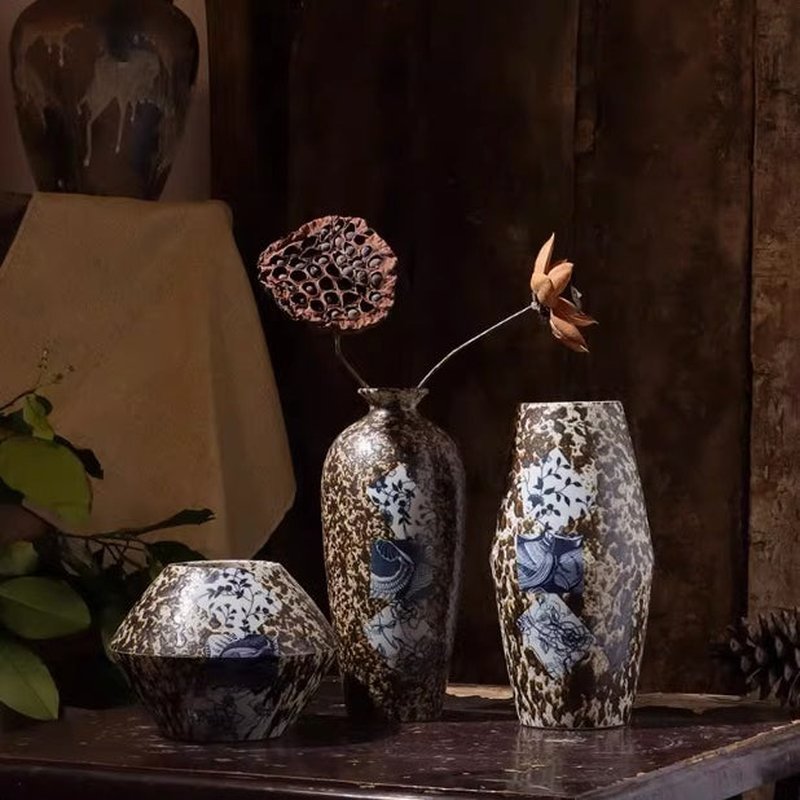 Ceramic Vase Water Nourishing Home Decor Table Centerpiece