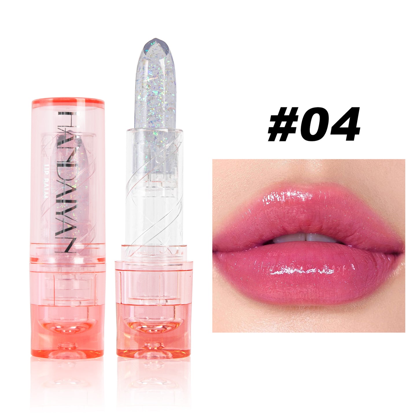 Color Changing Lipstick Lip Balm - Moisturizing & Long-Lasting Nourishing Lip Gloss