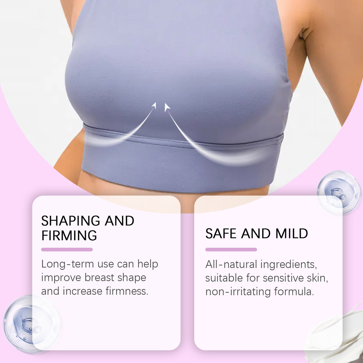 Breast Care Cream - Skin Massage & Nourishing, 50g