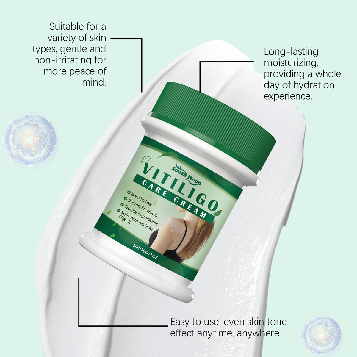 Body Skin Care Cream with Aloe & Mint 30g
