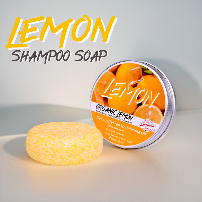 Lemon Shampoo Bar Soap 60g