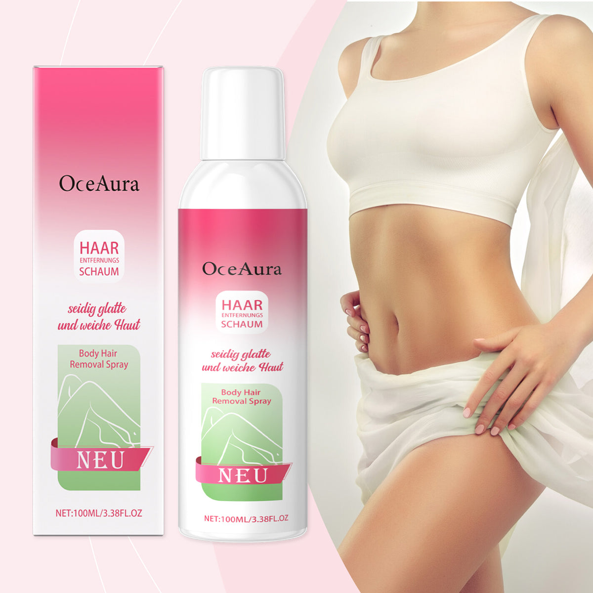 Body Hair Removal Spray - 100ml