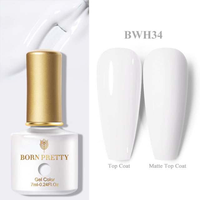 One-Color Gel Nail Polish 7ml - Long-Lasting, Non-Toxic, Professional & Home Use
