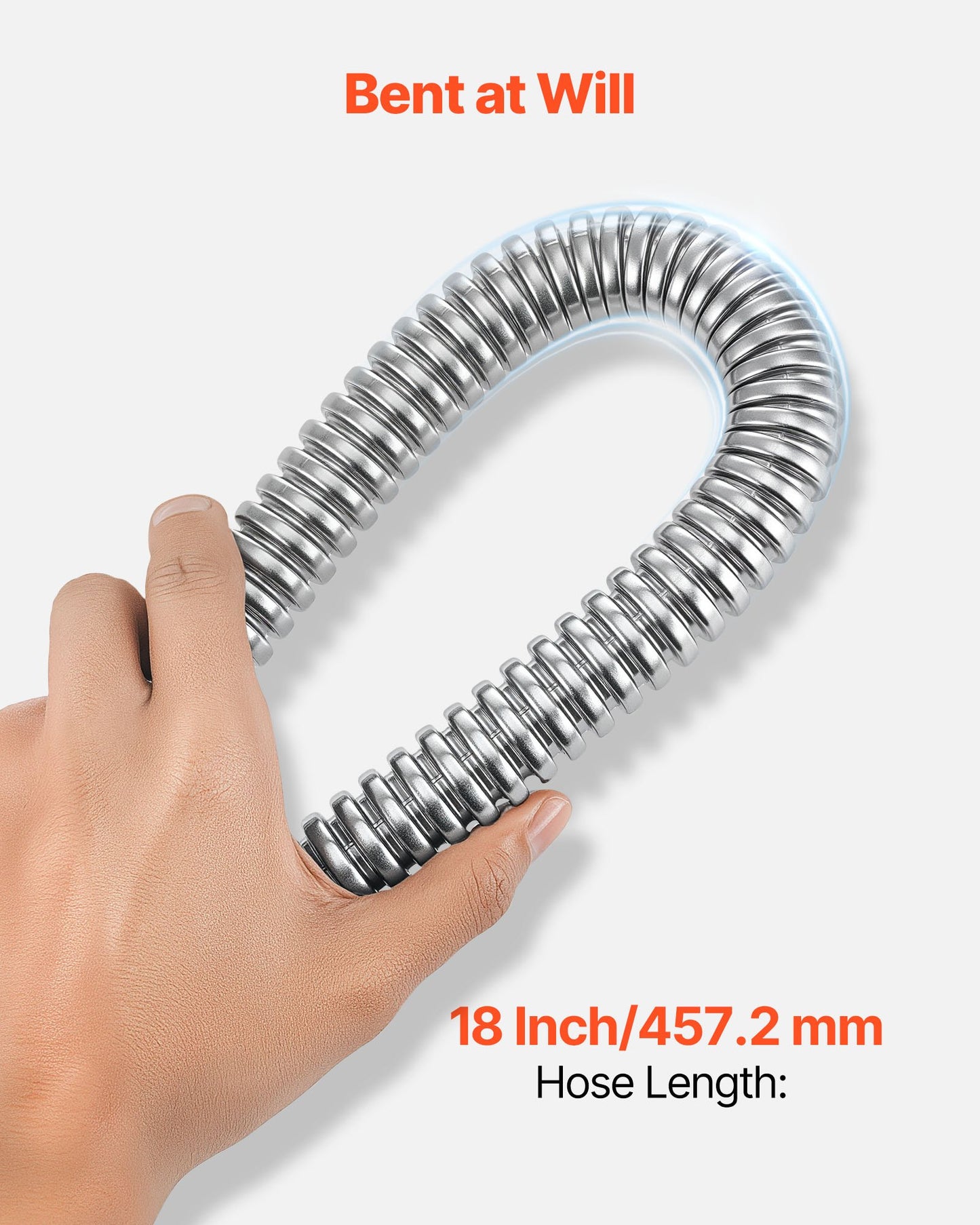 Water Heater Flex Connector Kit 18 Inch 3/4 Inch FIP Water Heater Installation Hose