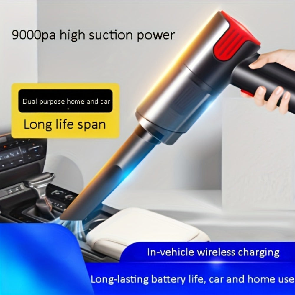Wireless Car Vacuum Cleaner with USB Charging Portable Handheld Mini Dust Buster