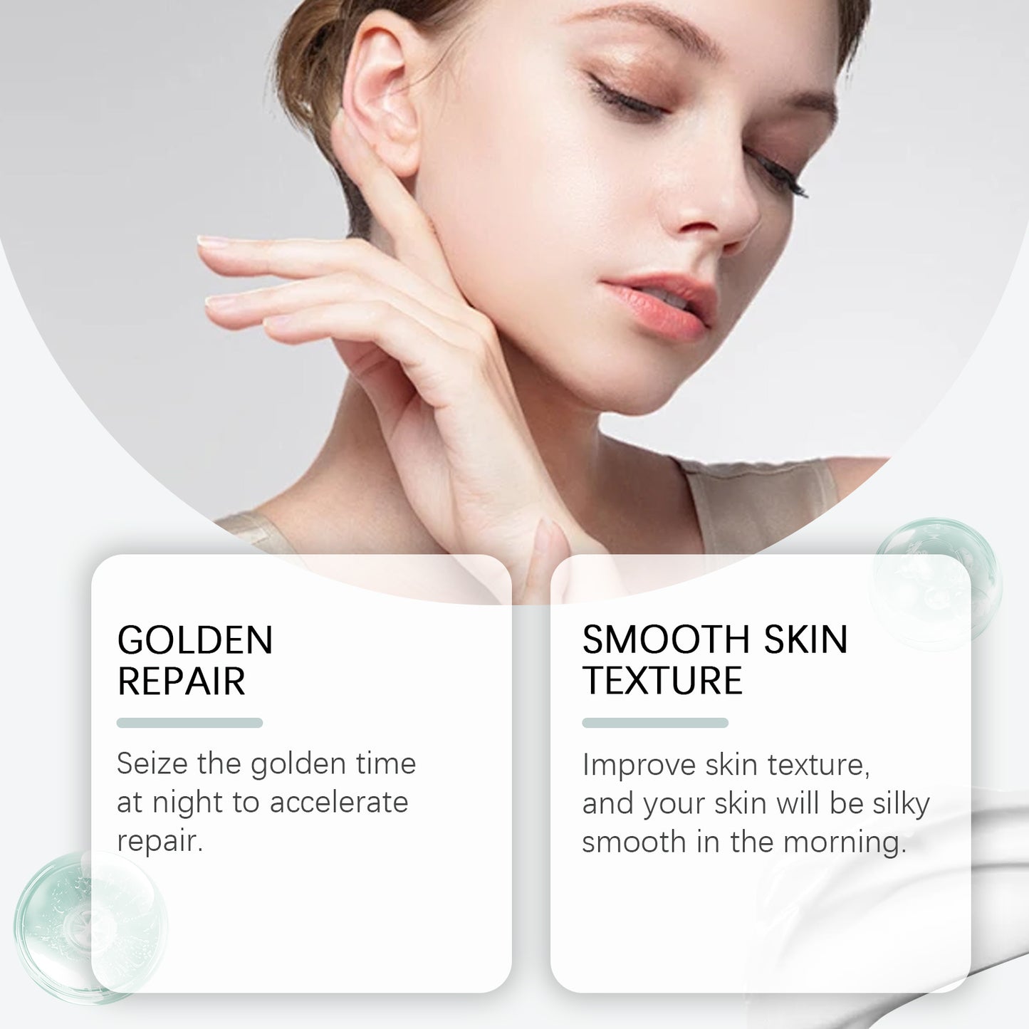 Hyaluronic Acid Moisturizing Face Lotion - Hydrating Night Cream (50ml)