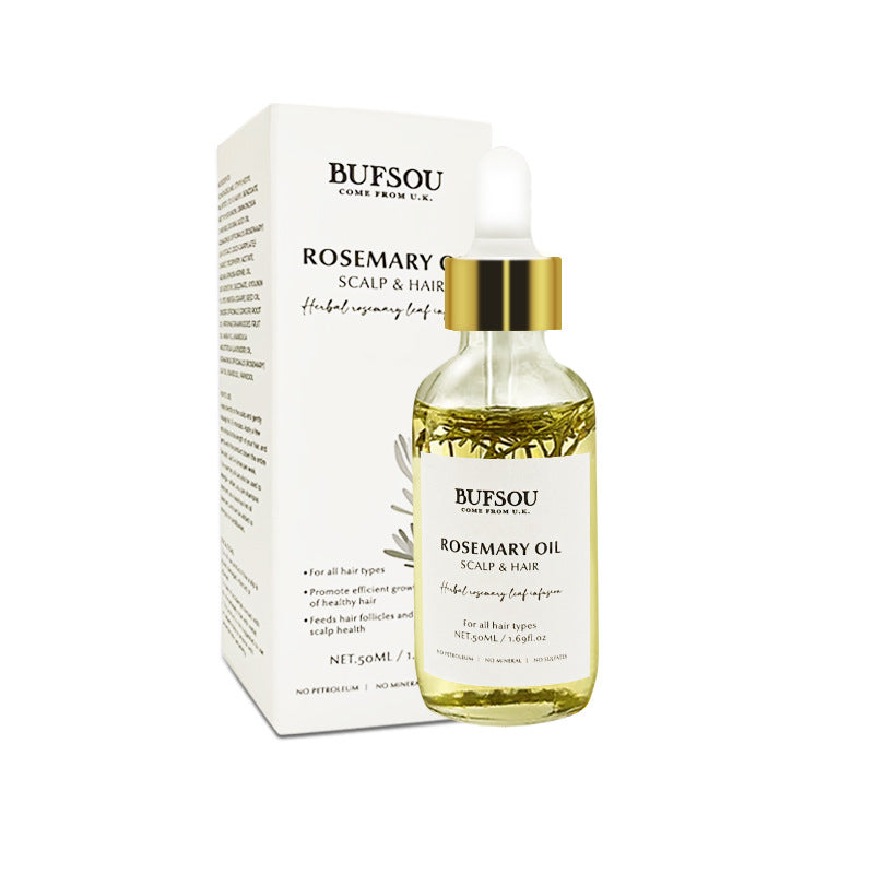 Rosemary Hair Nourishing Essential Oil - 50ml Natural Hair Oil for Frizz Control