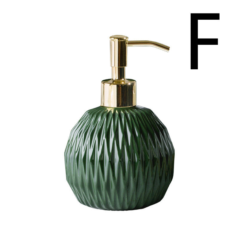 Ceramic Bathroom Mouthwash Cup Set with Embossed Hotel Style - Multiple Colors