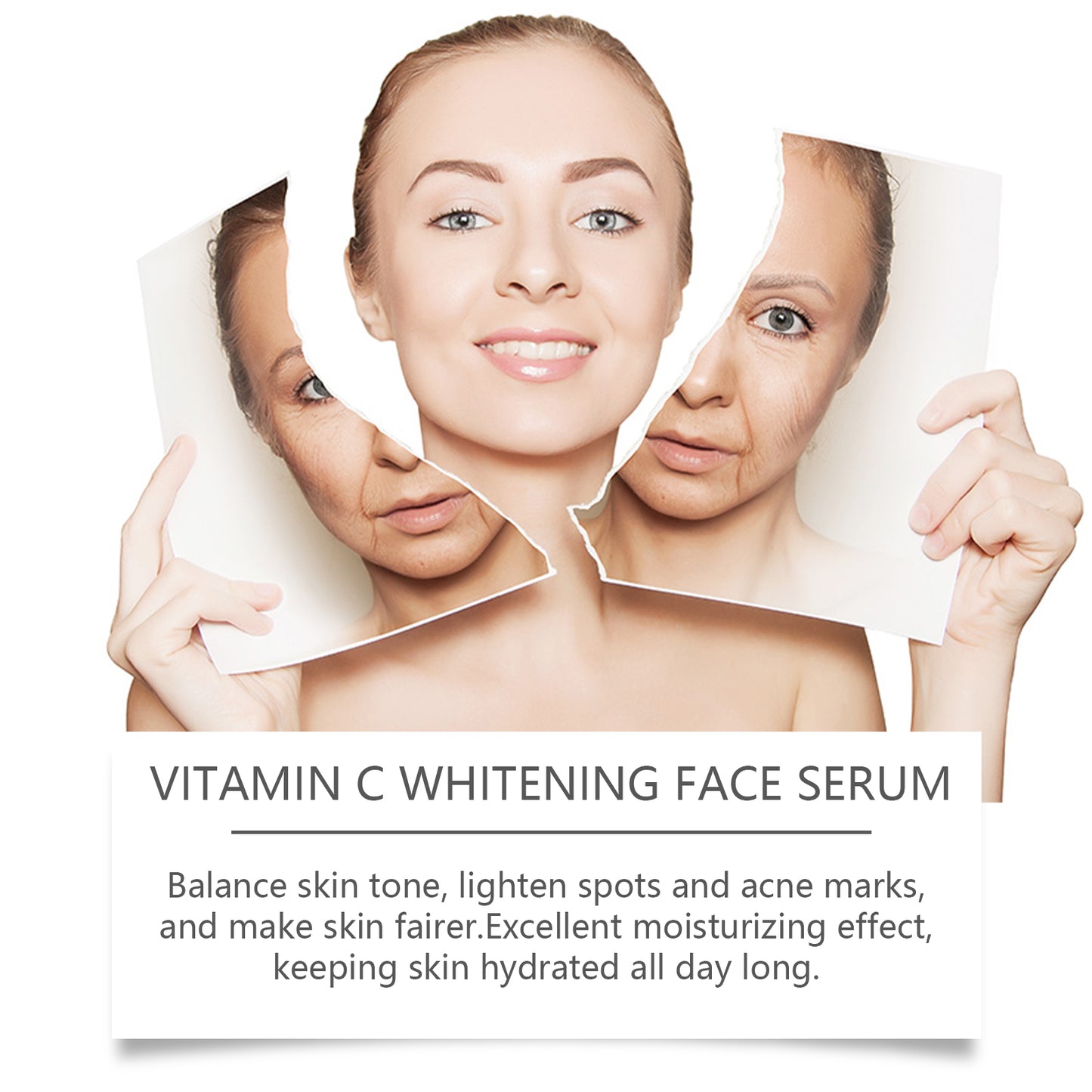 Vitamin C Face Serum - Brightening & Hydrating Skin Essence 30ml