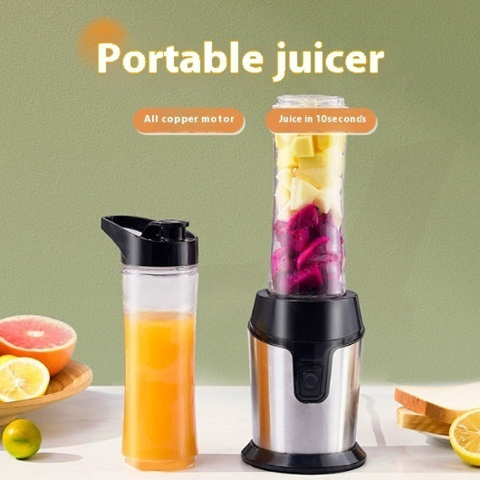 Portable Juicer Blender 600ml Travel Cup with Grinding Function
