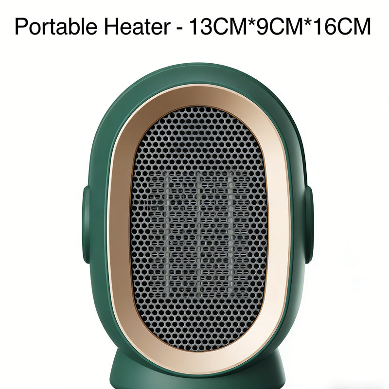 Mini Electric Fan Heater 800W for Office & Home Quiet Fast Heating
