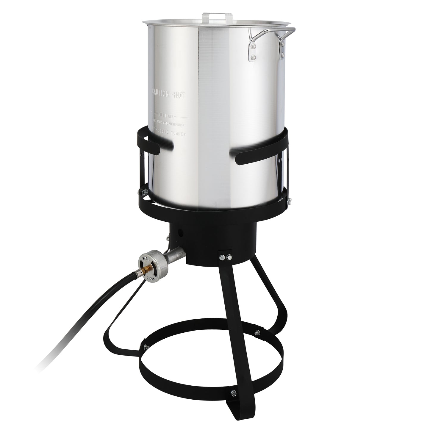 30QT Turkey Fryer & 10QT Fish Pot Set - Outdoor Cooking