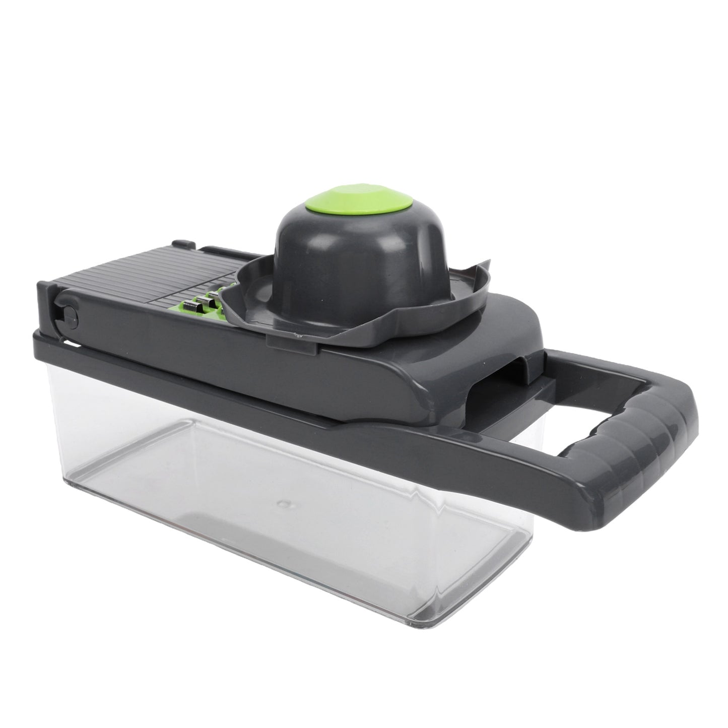 Manual Vegetable Chopper with 1.5L Container - Food Cutter