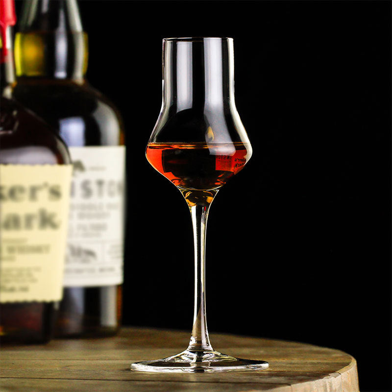 Whiskey Tumbler Glass Set - Tall Lead-Free Crystal Drinkware, Multiple Quantities