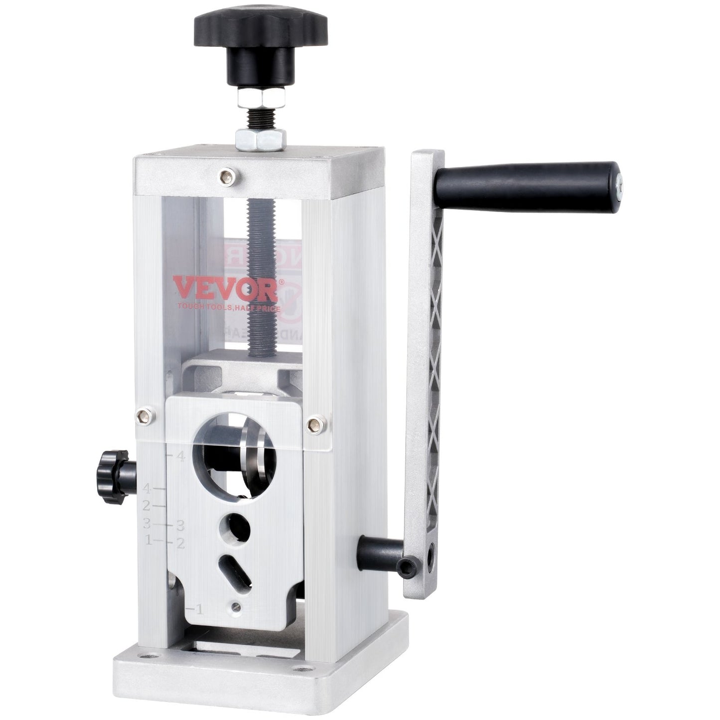 Manual Wire Stripping Machine - Copper Stripper with Hand Crank, Portable Aluminum Frame